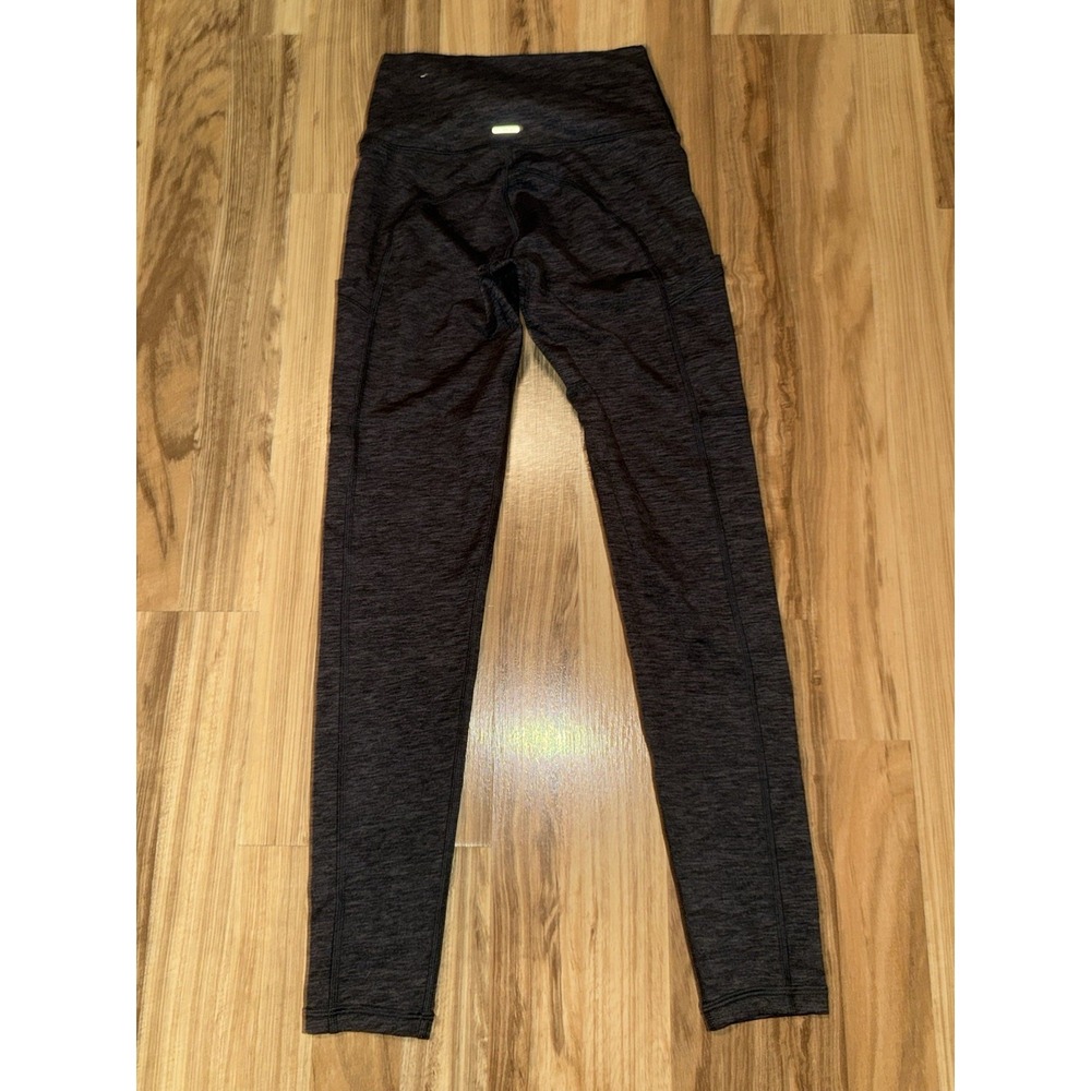 American Eagle Aerie Women's Sz Small S Chill Play Move Leggings Gray Black‎ - Picture 3 of 8